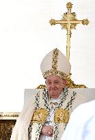 Pope Francis Leads Canonization Mass - Vatican