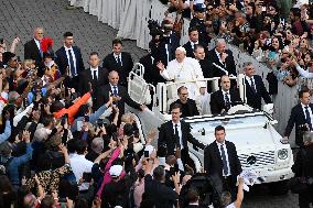 Pope Francis Leads Canonization Mass - Vatican