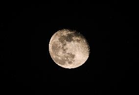 Waning Gibbous Moon - Karwa Chauth Ritual