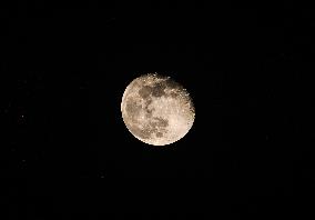 Waning Gibbous Moon - Karwa Chauth Ritual