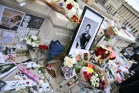 One Direction fans pay tribute to Liam Payne in Paris FA