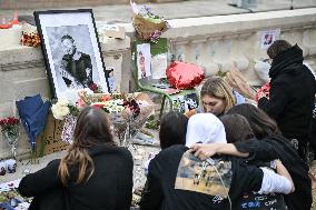 One Direction fans pay tribute to Liam Payne in Paris FA