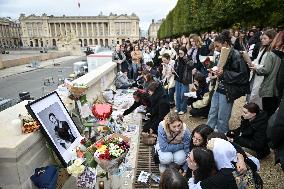 One Direction fans pay tribute to Liam Payne in Paris FA