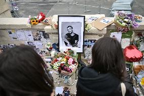 One Direction fans pay tribute to Liam Payne in Paris FA