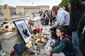 One Direction fans pay tribute to Liam Payne in Paris FA