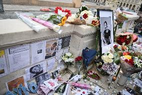 One Direction fans pay tribute to Liam Payne in Paris FA