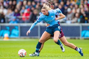 Manchester City v Aston Villa - Barclays Women's Super League