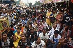 Citizen Protest In Kolkata, India