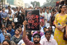 Citizen Protest In Kolkata, India