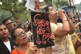 Citizen Protest In Kolkata, India