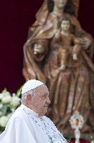 Pope Francis Leads Canonization Mass - Vatican