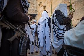 Annual Cohanim prayer - Jerusalem