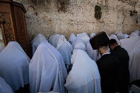 Annual Cohanim prayer - Jerusalem