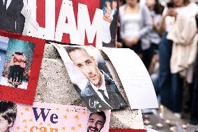 Tribute in memory of singer Liam Payne - Madrid