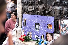 Tribute in memory of singer Liam Payne - Madrid