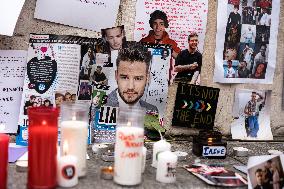 Tribute in memory of singer Liam Payne - Madrid