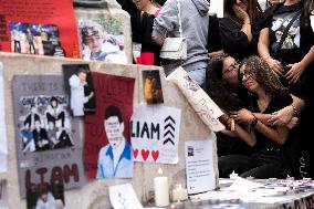 Tribute in memory of singer Liam Payne - Madrid