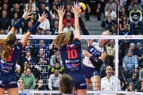 Italian Women's Serie A1 Tigotà Volleyball: Day 3 - Reale Mutua Fenera Chieri '76 V Il Bisonte Firenze