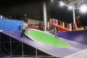 the FISE World Tour Preparation in Shanghai