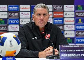 AFC Champions League Elite,Persepolis FC Press Conference And Training