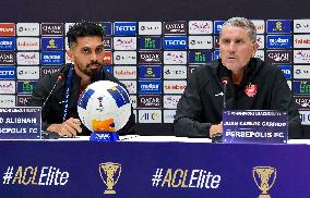 AFC Champions League Elite,Persepolis FC Press Conference And Training