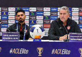 AFC Champions League Elite,Persepolis FC Press Conference And Training