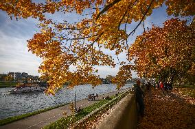 Sunny Autumn In Poland