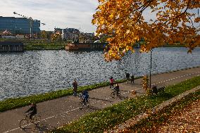 Sunny Autumn In Poland