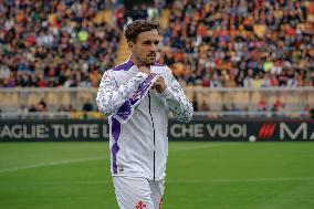 CALCIO - Serie A - US Lecce vs ACF Fiorentina