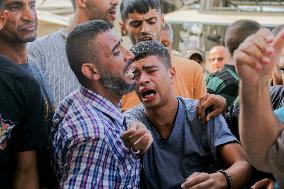 Israel Strikes Al-Nuseirat Refugee Camp - Gaza