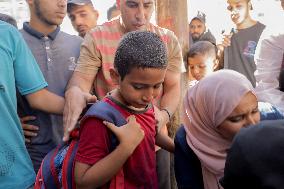 Israel Strikes Al-Nuseirat Refugee Camp - Gaza