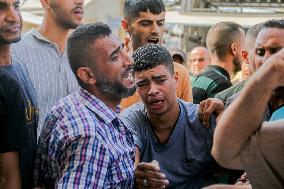 Israel Strikes Al-Nuseirat Refugee Camp - Gaza