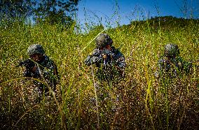 Combat Drill in Qinzhou