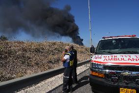 Hezbollah Targets Rosh Pina Settlement - Israel