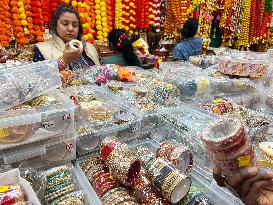 Preparation For The Festival Of Diwali In Canada