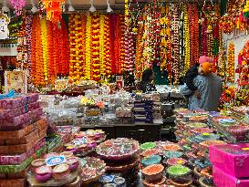 Preparation For The Festival Of Diwali In Canada