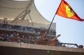 F1 Grand Prix Of USA - Podium & Team Celebration