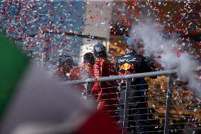 F1 Grand Prix Of USA - Podium & Team Celebration