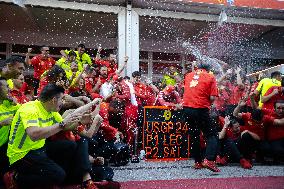 F1 Grand Prix Of USA - Podium & Team Celebration