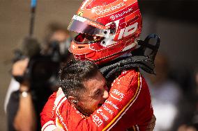 F1 Grand Prix Of USA - Podium & Team Celebration