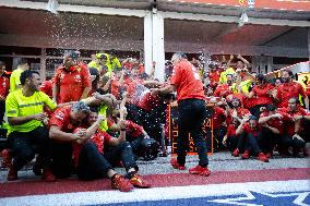 F1 Grand Prix Of USA - Podium & Team Celebration