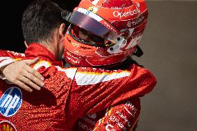 F1 Grand Prix Of USA - Podium & Team Celebration