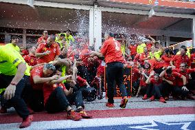 F1 Grand Prix Of USA - Podium & Team Celebration