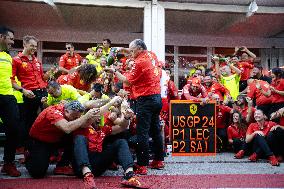 F1 Grand Prix Of USA - Podium & Team Celebration