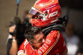 F1 Grand Prix Of USA - Podium & Team Celebration