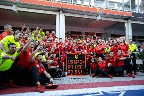 F1 Grand Prix Of USA - Podium & Team Celebration