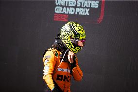 F1 Grand Prix Of USA - Podium & Team Celebration