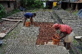 Preparation Of Diwali Festival In India.