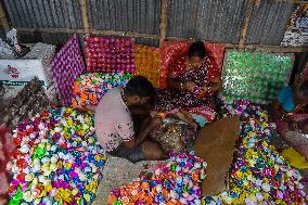 Preparation Of Diwali Festival In India.