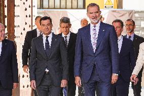 King Felipe Inaugurates 'The Machados: Family Portrait' Exhibition' - Seville